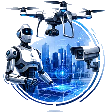 Humanoid Robot Drones